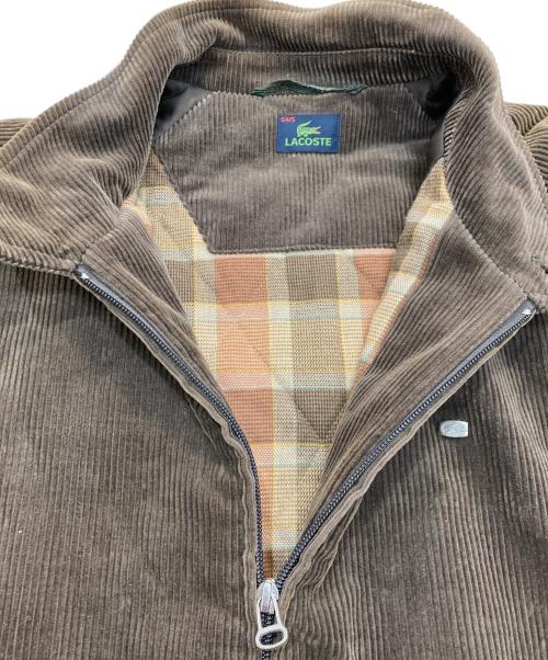LACOSTE（ラコステ）LACOSTE (ラコステ) コーデュロイジャケット ブラウン サイズ:54/5の古着・服飾アイテム