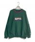 X-LARGE（エクストララージ）の古着「GRAFFITI CREWNECK SWEAT　101233012028」｜グリーン