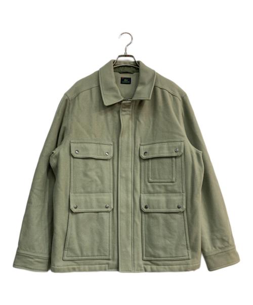 LACOSTE（ラコステ）LACOSTE (ラコステ) ブレンドウール マッキーノジャケット　BH946S グリーン サイズ:54/5の古着・服飾アイテム