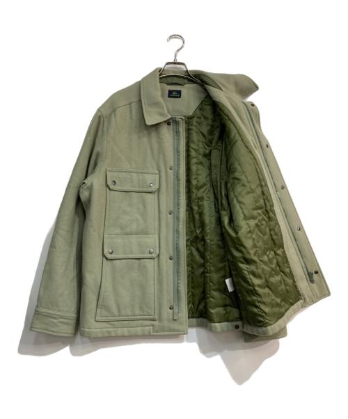 LACOSTE（ラコステ）LACOSTE (ラコステ) ブレンドウール マッキーノジャケット　BH946S グリーン サイズ:54/5の古着・服飾アイテム