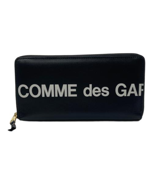 COMME des GARCONS（コムデギャルソン）COMME des GARCONS (コムデギャルソン) HUGELOGOWALLET ブラックの古着・服飾アイテム