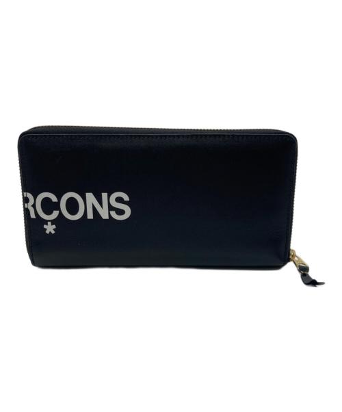 COMME des GARCONS（コムデギャルソン）COMME des GARCONS (コムデギャルソン) HUGELOGOWALLET ブラックの古着・服飾アイテム