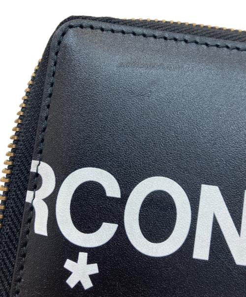 COMME des GARCONS（コムデギャルソン）COMME des GARCONS (コムデギャルソン) HUGELOGOWALLET ブラックの古着・服飾アイテム