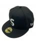 Supreme（シュプリーム）の古着「screw ball s logo new era　	24AW」｜ブラック