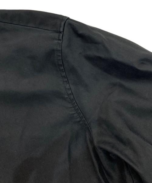 BACCA（バッカ）BACCA (バッカ) コットンモールスキン クルーネックマキシワンピース　35-06-01-06101 ブラック サイズ:36の古着・服飾アイテム