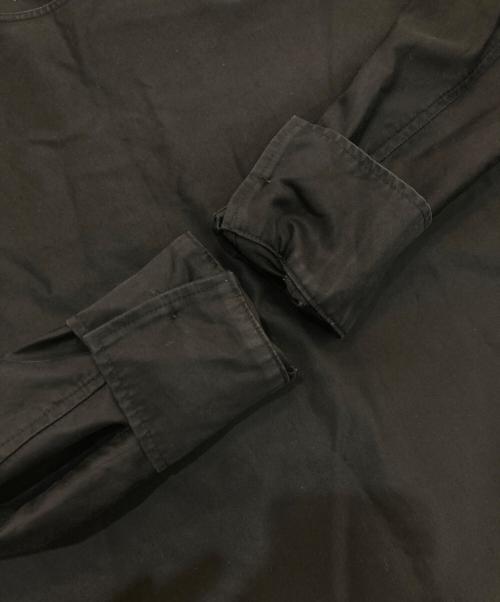 BACCA（バッカ）BACCA (バッカ) コットンモールスキン クルーネックマキシワンピース　35-06-01-06101 ブラック サイズ:36の古着・服飾アイテム