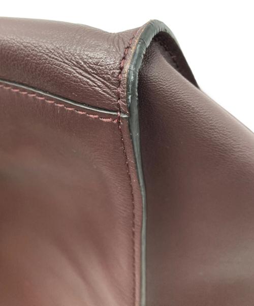 J&M DAVIDSON（ジェイ＆エム デヴィッドソン）J&M DAVIDSON (ジェイ＆エム デヴィッドソン) BELLE WITH STUDS ワインレッドの古着・服飾アイテム