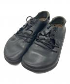 BIRKENSTOCKビルケンシュトック）の古着「オイルレザーシューズ」｜ブラック