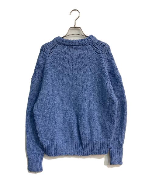 Spick and Span（スピック＆スパン）Spick and Span (スピックアンドスパン) ライトリボンヤーンルーズニット　25SS　25080200523010 ブルー サイズ:Freeの古着・服飾アイテム