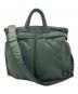 PORTER（ポーター）の古着「2WAY HELMETBAG」｜セージグリーン
