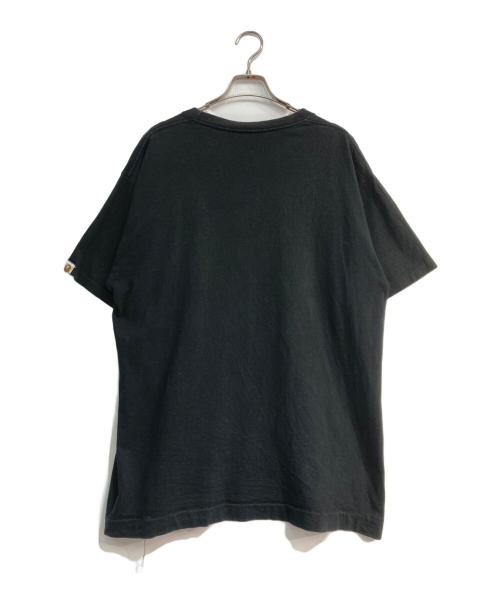 A BATHING APE（ア ベイシング エイプ）A BATHING APE (ア ベイシング エイプ) プリントTシャツ ブラック サイズ:XLの古着・服飾アイテム