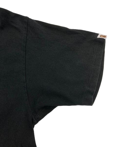 A BATHING APE（ア ベイシング エイプ）A BATHING APE (ア ベイシング エイプ) プリントTシャツ ブラック サイズ:XLの古着・服飾アイテム