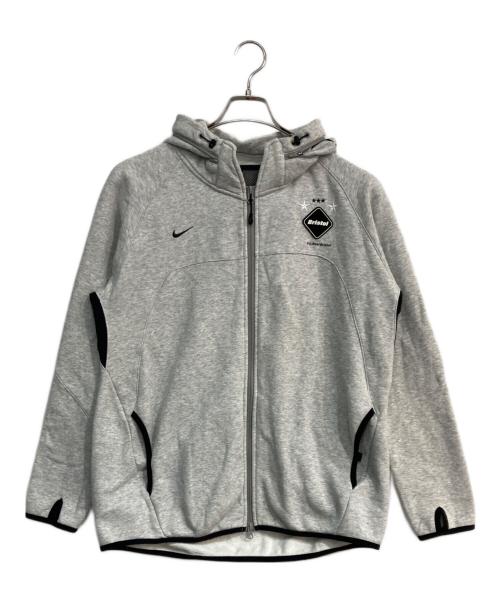 NIKE（ナイキ）NIKE (ナイキ) F.C.R.B. (エフシーレアルブリストル) Hoodie Tech Fleece Jacket　684604-050 グレー サイズ:XLの古着・服飾アイテム