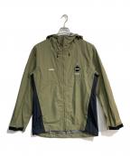 SOPH.×F.C.R.B.ソフ×エフシーレアルブリストル）の古着「RAIN JACKET　FCRB-190011」｜カーキ×ブラック