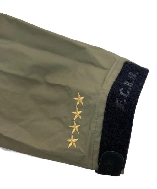 SOPH.（ソフ）SOPH. (ソフネット) F.C.R.B. (エフシーレアルブリストル) RAIN JACKET　FCRB-190011 カーキ×ブラック サイズ:Xlの古着・服飾アイテム