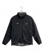 SOPH.×F.C.R.B.ソフ×エフシーレアルブリストル）の古着「REVERSIBLE CAMOUFLAGE PADDED BLOUSON　FCRB-192027」｜ブラック