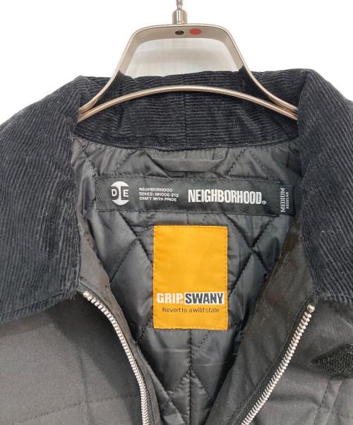 NEIGHBORHOOD（ネイバーフッド）NEIGHBORHOOD (ネイバーフッド) GRIP SWANY (グリップスワニー) NH.ODE / CE-JKT　212GYGYN-JKM02 ブラック サイズ:Mの古着・服飾アイテム