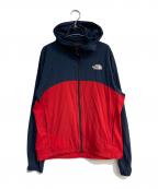 THE NORTH FACEザ ノース フェイス）の古着「Swallowtail Hoodie　NP21409」｜ネイビー×レッド