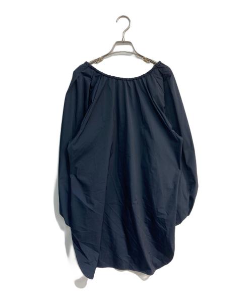 LE PHIL（ル フィル）LE PHIL (ル フィル) ストレッチタフタブラウス　534-2110406 ネイビー サイズ:Freeの古着・服飾アイテム