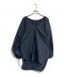 LE PHIL（ル フィル）の古着「ストレッチタフタブラウス　534-2110406」｜ネイビー
