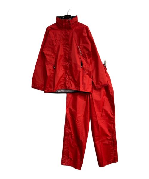 mont-bell（モンベル）mont-bell (モンベル) セットアップスーパーハイドロブリーズ レインウェア　1128467 レッド サイズ:Mの古着・服飾アイテム