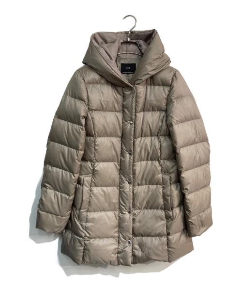 23区（ニジュウサンク）23区 (ニジュウサンク) 【洗える】シレータフタ ショート ダウンコート ベージュ サイズ:36の古着・服飾アイテム