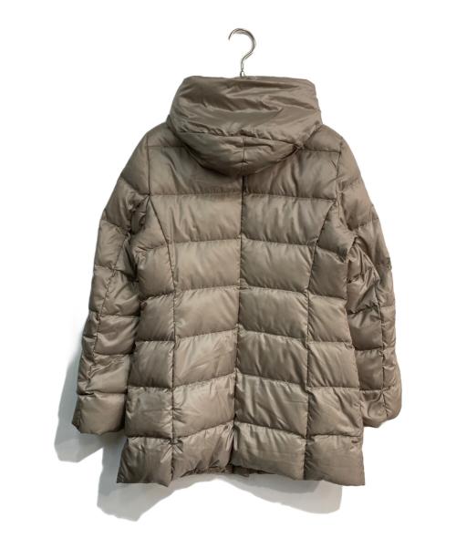 23区（ニジュウサンク）23区 (ニジュウサンク) 【洗える】シレータフタ ショート ダウンコート ベージュ サイズ:36の古着・服飾アイテム