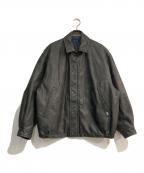 NAUTICA×FREAK'S STOREノーティカ×フリークスストア）の古着「Faded Vegan Leather Blouson 243-1553」｜ブラック