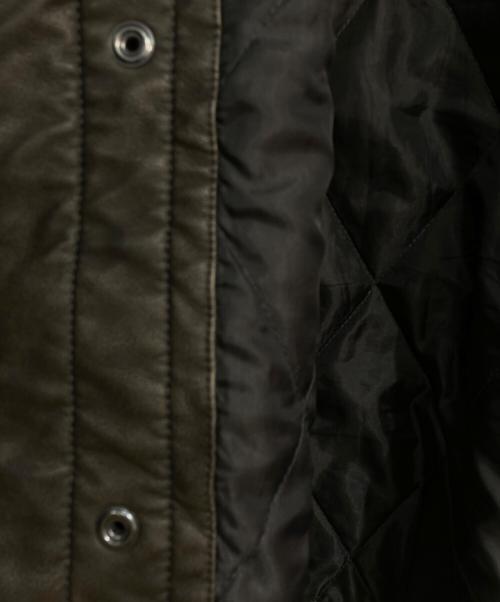 NAUTICA（ノーティカ）NAUTICA (ノーティカ) FREAK'S STORE (フリークスストア) Faded Vegan Leather Blouson 243-1553 ブラック サイズ:Mの古着・服飾アイテム