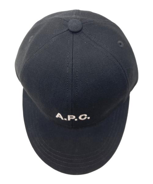 A.P.C.（アーペーセー）A.P.C. (アーペーセー) キャップ ブラック サイズ:-の古着・服飾アイテム