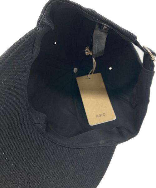A.P.C.（アーペーセー）A.P.C. (アーペーセー) キャップ ブラック サイズ:-の古着・服飾アイテム