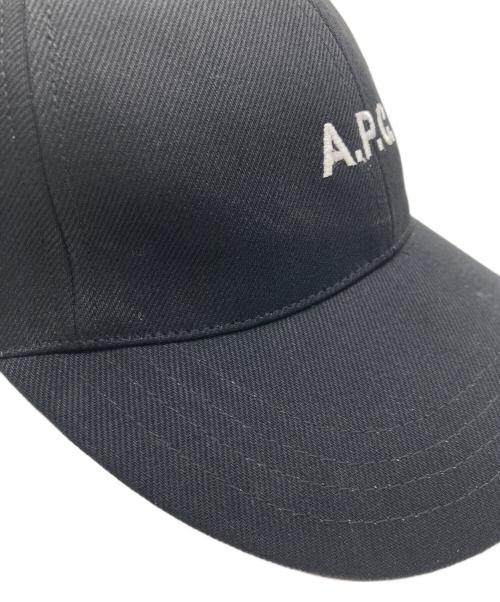 A.P.C.（アーペーセー）A.P.C. (アーペーセー) キャップ ブラック サイズ:-の古着・服飾アイテム