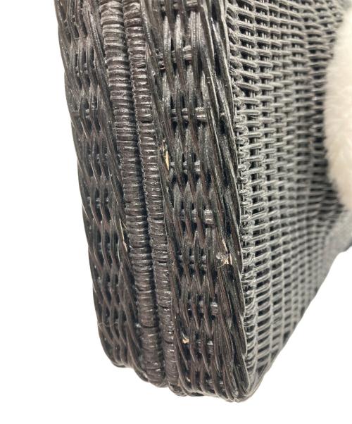 KEORAKEORA（ケオラケオラ）KEORAKEORA (ケオラケオラ) ラタンカゴショルダーバッグ　カオリノモリ ブラック サイズ:-の古着・服飾アイテム