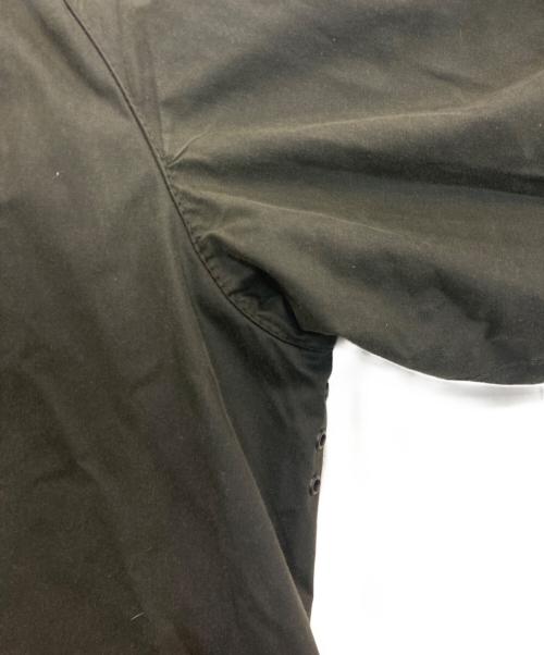 Barbour（バブアー）Barbour (バブアー) バーレー オイルドロングコート　BURGHLEY UA　1902425 グリーン サイズ:42の古着・服飾アイテム