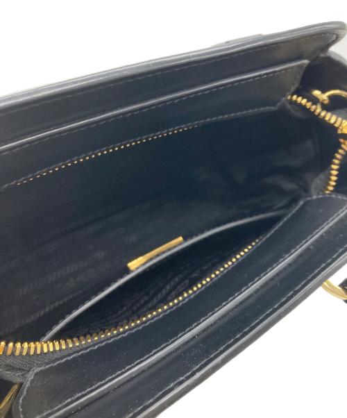 PRADA（プラダ）PRADA (プラダ) サフィアーノ 2WAYハンドバッグ　1BA380 ブラック サイズ:-の古着・服飾アイテム