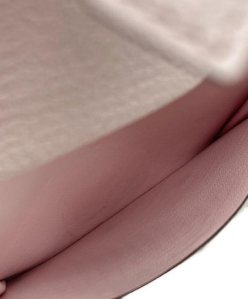 HERMES（エルメス）HERMES (エルメス) ベアン ミニ シェブルミゾル カードケース ピンク サイズ:-の古着・服飾アイテム