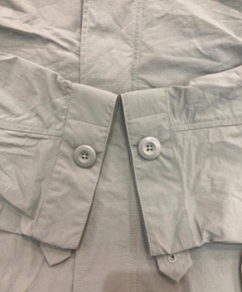 GU（ジーユー）GU (ジーユー) UNDERCOVER (アンダーカバー) 2WAYオーバーサイズモッズコート グリーン サイズ:Ｌの古着・服飾アイテム