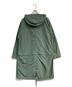 GU (ジーユー) UNDERCOVER (アンダーカバー) 2WAYオーバーサイズモッズコート グリーン サイズ:Ｌ：4000円