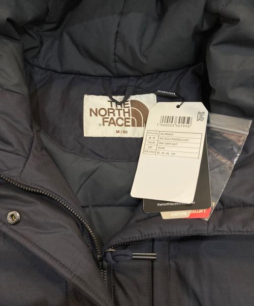 THE NORTH FACE WHITE LABEL（ザノースフェイスホワイトレーベル）THE NORTH FACE WHITE LABEL (ザノースフェイスホワイトレーベル) TEOLA PADDING COAT ネイビー サイズ:Ｍの古着・服飾アイテム
