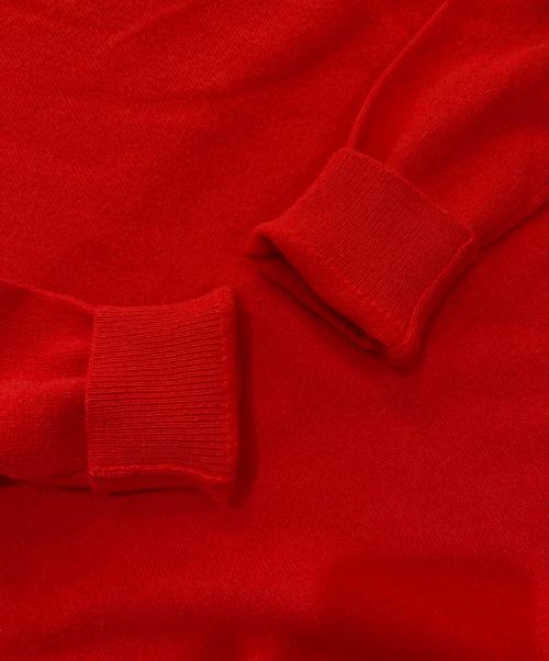 Max Mara WEEK END LINE（マックスマーラ ウイークエンドライン）Max Mara WEEK END LINE (マックスマーラ ウイークエンドライン) カシミヤニット レッド サイズ:Mの古着・服飾アイテム