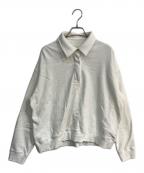 GALLARDA GALANTEガリャルダガランテ）の古着「裏毛ラガーシャツ　GGZ1042506A0002」｜ホワイト