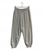 WALANCE×seawoolワランス×シーウール）の古着「organic cotton knit pants　3243-002」｜グレー