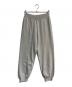 WALANCE（ワランス）の古着「organic cotton knit pants　3243-002」｜グレー