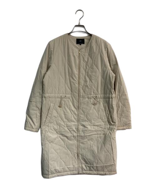 23区（ニジュウサンク）23区 (ニジュウサンク) 中綿 ロング パディング アウター　CMWOSW0410 ベージュ サイズ:38の古着・服飾アイテム