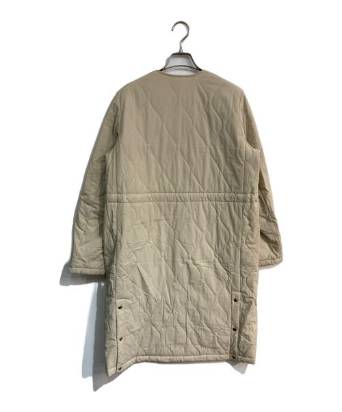 23区（ニジュウサンク）23区 (ニジュウサンク) 中綿 ロング パディング アウター　CMWOSW0410 ベージュ サイズ:38の古着・服飾アイテム