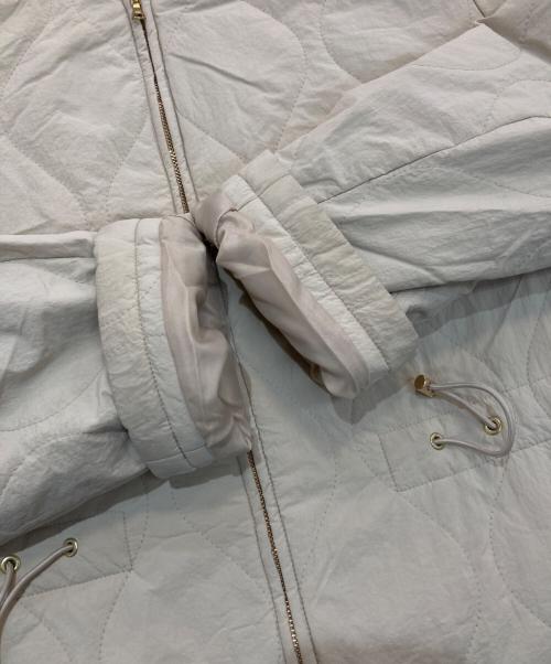 23区（ニジュウサンク）23区 (ニジュウサンク) 中綿 ロング パディング アウター　CMWOSW0410 ベージュ サイズ:38の古着・服飾アイテム