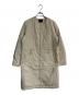 23区（ニジュウサンク）の古着「中綿 ロング パディング アウター　CMWOSW0410」｜ベージュ