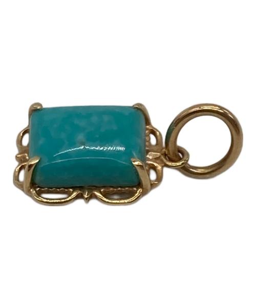 agete（アガット）agete (アガット) ターコイズペンダントトップ サイズ:-の古着・服飾アイテム