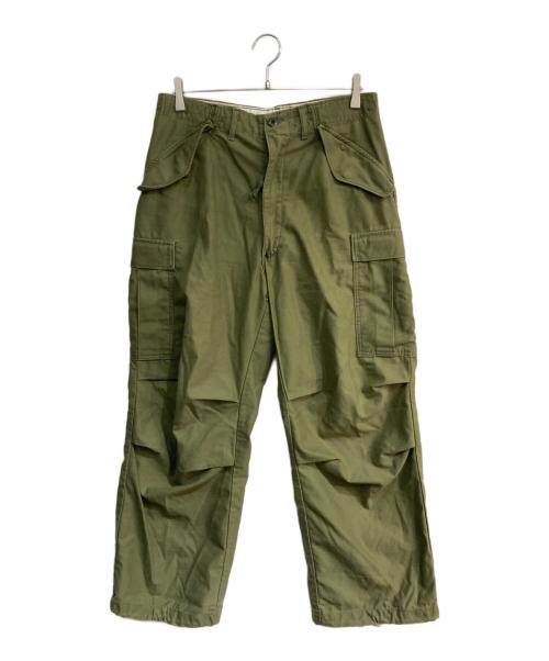 US ARMY（ユーエスアーミー）US ARMY (ユーエスアーミー) M-65 FIELD PANTS　72年製 DSA100-72-C-1636 WINFIELD MFG Co.　8415-782-2951 グリーン サイズ:SMALL-REGULARの古着・服飾アイテム