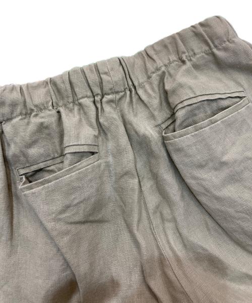 KAGURE（カグレ）kagure (カグレ) リネンイージートラウザー　GA45-24M012 ベージュ サイズ:Freeの古着・服飾アイテム